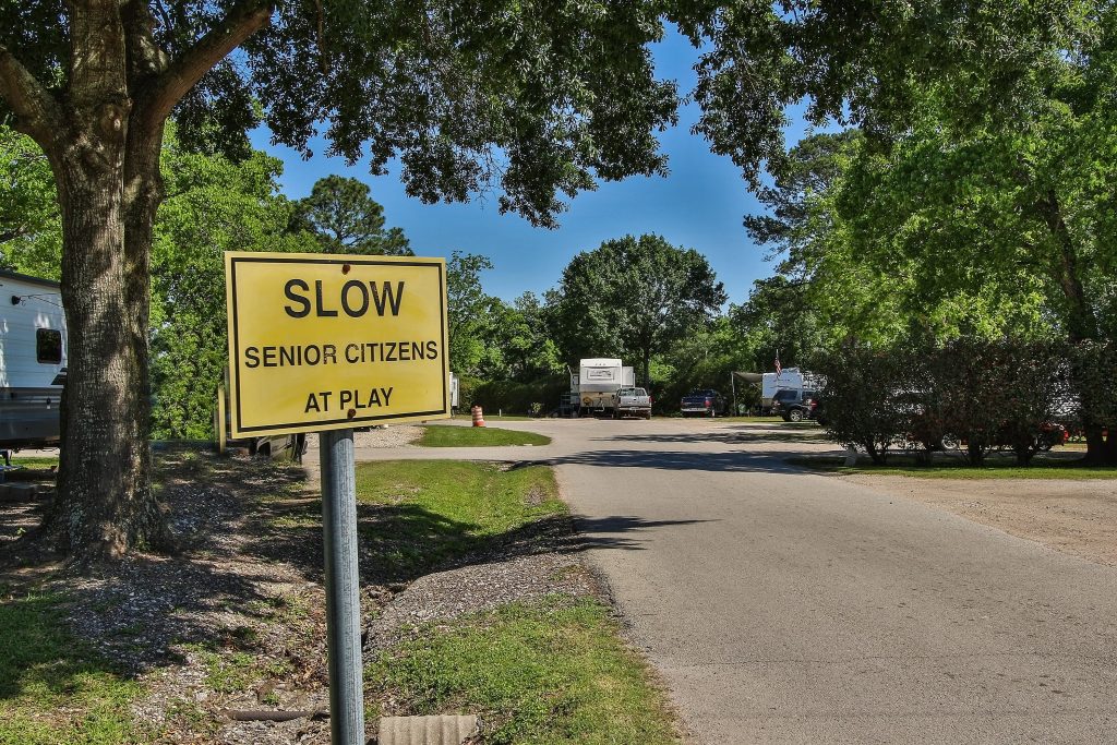 Slow Senior Citizens at Play